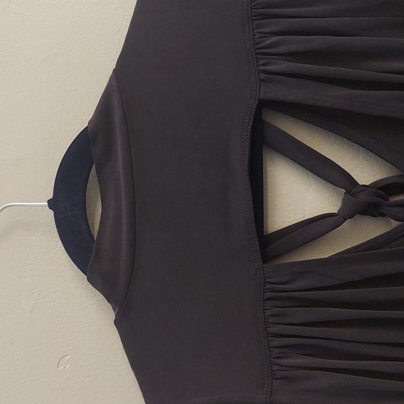 FREE PEOPLE Forget Me Knot Black Washed Sleeveless Top - Picture 10 of 13